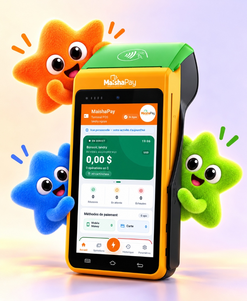 Terminal de paiement MaishaPay Smart POS